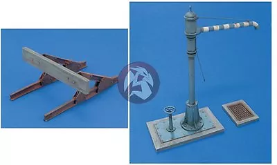 Royal Model 1/35 Railway Accessories No.2 (Buffer Stop Block Water Crane) 512 • $63.24