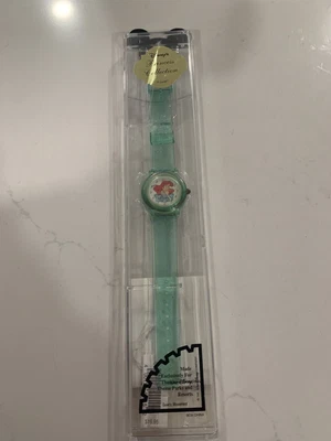 $15.99 • Buy The Little Mermaid Disney Time Works Vintage Ariel Watch Sparkle W/ Case
