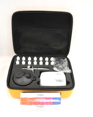 £38.78 • Buy WATSON & WEBB Airbrush Cake Decorating Kit Airbrush, 14 Colours & Stencils - Z03
