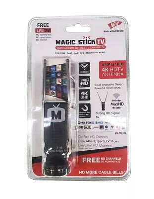 Magic Stick TV  Amplified HDTV Antenna Fire Stick TV UHF/VHF 8K 4K Clear HDTV • $14.90