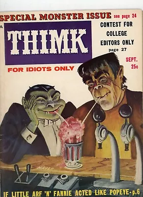 Thimk Magazine #3 Affordable Grade Mad Style Gem • $21.99