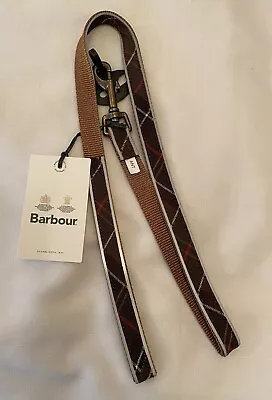 Barbour Reflective Tartan Dog Lead New One Size • £29.99