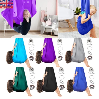 £29.99 • Buy Kids Child Hanging Sensory Swing Chair Seat Cuddle Hammock Therapy Autism ADHD