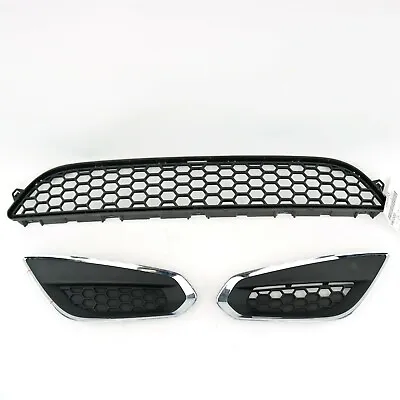 3pc Volvo OEM Lower Front Grille Insert (Without Park Assist) Fits S60 11-13 • $67.50