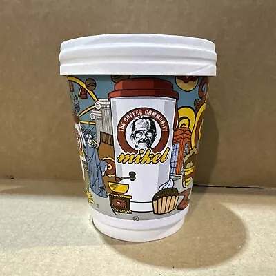 200 X Coffee Cups Disposable Single Wall Takeaway Paper Cup Seda With Lids - 8oz • £21.99