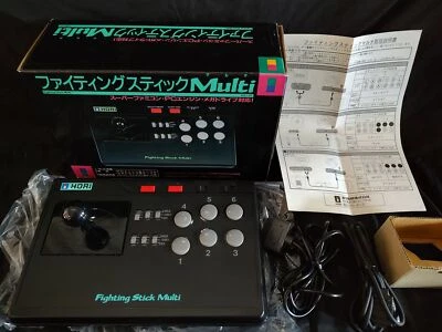 Hori Fighting Stick Multi Controller Per Mega Drive E Super Famicom - Usato, Testato - Foto 3