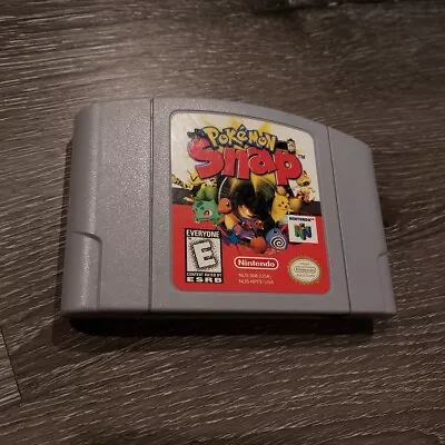 Pokemon Snap (Nintendo 64 N64 1999) Authentic Cartridge • $26.95