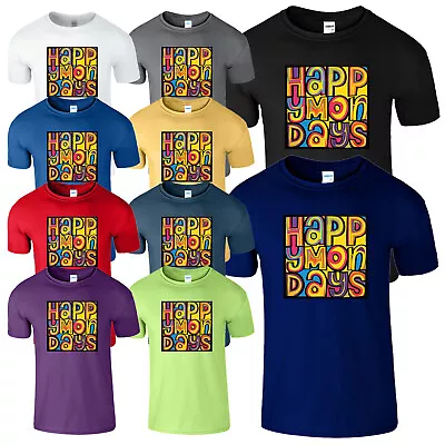 £7.49 • Buy Happy Mondays T Shirt Indie Dance Shaun Rowetta Madchester Retro Drugs Mens Tee