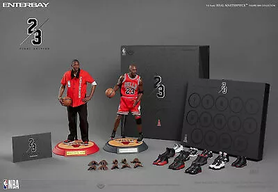 Enterbay  Michael Air Jordan FINAL 1:6 Real Masterpiece 2 FIGURES IN STOCK • $650