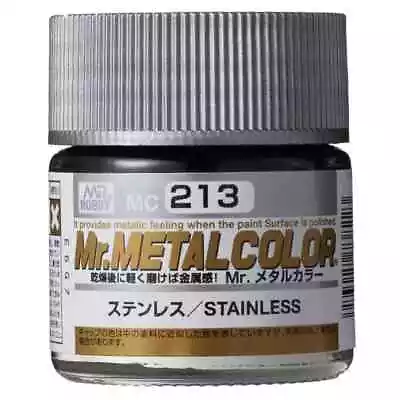 Mr Hobby Mr Metal Color - Stainless - MC213 - 10ml • £3.70