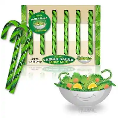 Caesar Salad Candy Canes Archie Mcphee American Sweets Great Gift • £12.99