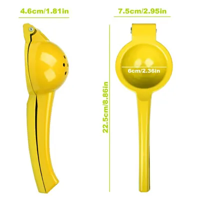 Heavy Duty Lemon Juicer Handheld Lemon Squeezer Metal Lemon Orange Squeezer UK • £7.13