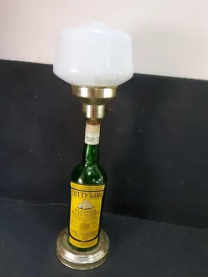 Vintage Cutty Sark Bottle Made Into A Lamp Ship Whiskey Booze Bar Club Man Cave  • $45.69