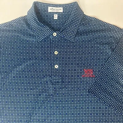 Peter Millar Summer Comfort Shirt Medium Crown Print All Over  MuirField Village • $24