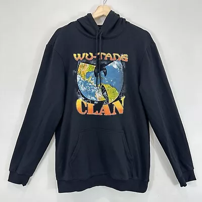 Wu-Tang Clan Hoodie Men Small Black Regular Fit Hip Hop East Coast Cotton Blend • $39.95