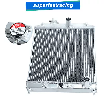 Aluminum Racing Radiator 2 Row For Honda Civic 1992-2000 Del Sol EG/EH/EJ/EM/DC • $54.88