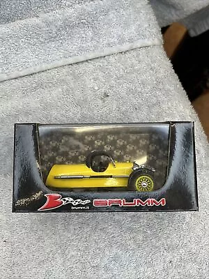 £29.99 • Buy BRUMM MORGAN MX-4 SUPER SPORT CHIUSA 1935 Giallo 1:43 MODEL