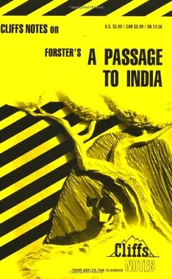A Passage To India: Cliffs Notes E. M. Forster • £4.99