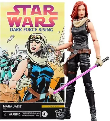 Star Wars: Dark Force Rising - Mara Jade Black Series 6” Figure  New  Limited !! • $35.99