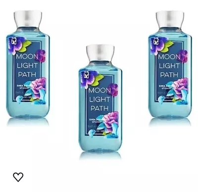 Bath & And Body Works Moonlight Path - 3 Pack Shower Gel • $34.40