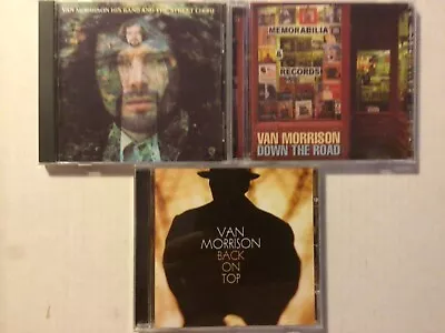 Van Morrison 3 Cd Lot - His Band And Street Choir / Down The Road / Back On Top • $10.99