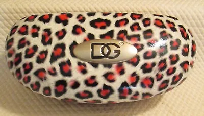 D&G Dolce & Gabbana Eyeglasses Sunglasses Case Hard Clamshell Black Pink - EUC! • $24.99