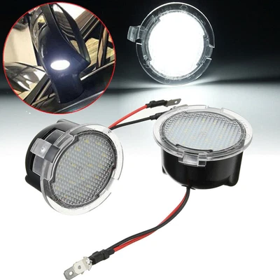 $11.29 • Buy LED View Rear Side Puddle Mirror For Light 2007-2014 Ford F150 Expedition Edge