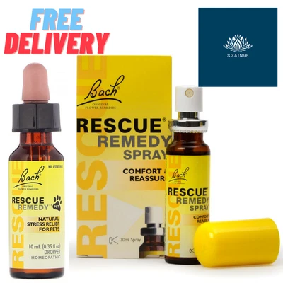 £13.99 • Buy Bach Rescue Remedy Comfort & Reassure [Spray, Dropper]