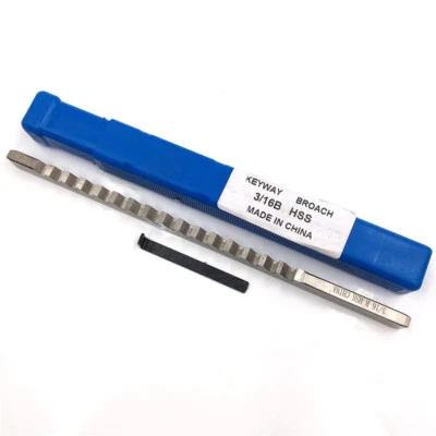 £25.19 • Buy 3/16  B Push-Type Inch Size Keyway Cutting Broach Cutter Tool CNC Metalworking