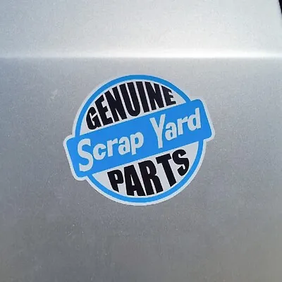 Genuine Scrap Yard Parts Ratlook Vinyl Sticker Decal For Car Van Window 103x91mm • $6.17