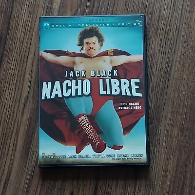 Nacho Libre (DVD 2006 Full Screen) Jack Black Special Collector's Edition  • $5.95