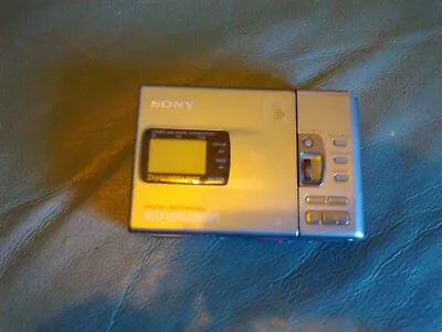 Sony Walkman Portable Mini Disc Recorder/playersilverMade In Japan. • $122.02