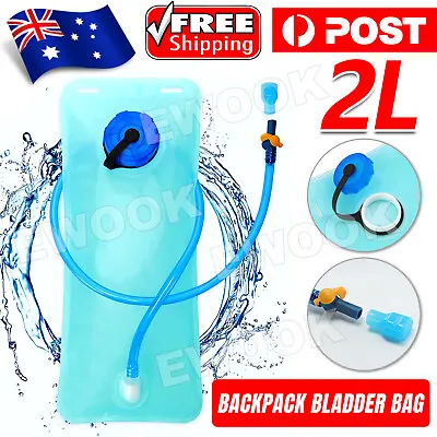 2L Water Backpack Bladder Bag Hydration System Camelbak Pack Hiking Cycling • $11.75