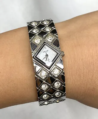 Ladies Silver Tone Monte Carlo London Wristwatch With Diamanté Shock Proof • $16.16