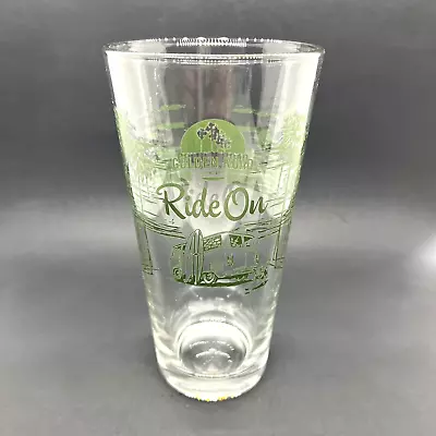 ✅ Golden Road Brewery 20oz Ride On IPA Beer Pint Glass Green Thick & Durable • $16.97