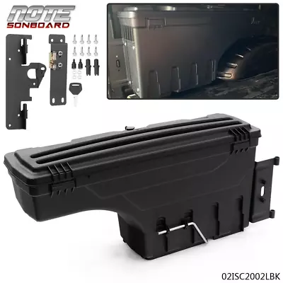 Fit For Toyota Tacoma 05-20 Truck Bed Storage Box Toolbox Driver Left Side • $71.26