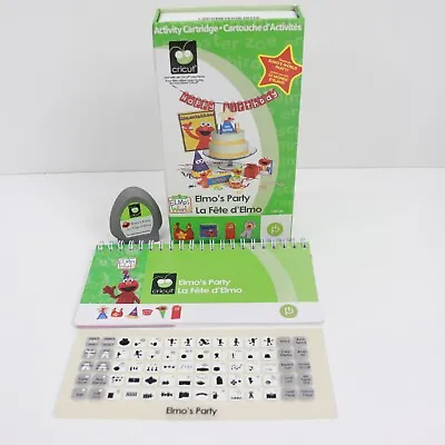 Sesame Street Cricut Elmo's Party Activity Cartridge 50 Layered Shapes 3D • $17.99