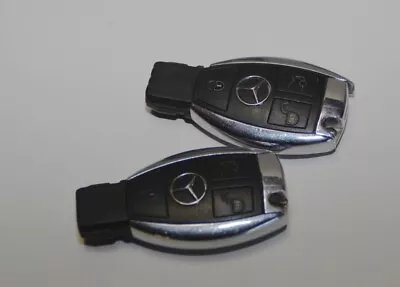 Mercedes W204 W212 Chrome 3 Buttons Car Key Remote 433 MHZ • $97.17