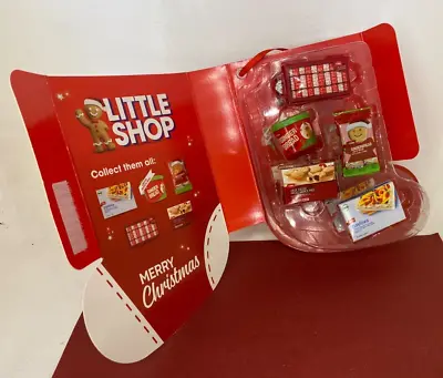 Coles ☆ Little Shop ☆ Christmas Edition Mini Grocery - Full Set & Collector Case • $26