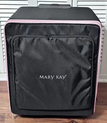 Mary Kay Wheel Rolling XL Travel Case Suitcase Luggage And Accessories Nice Big • $89.99