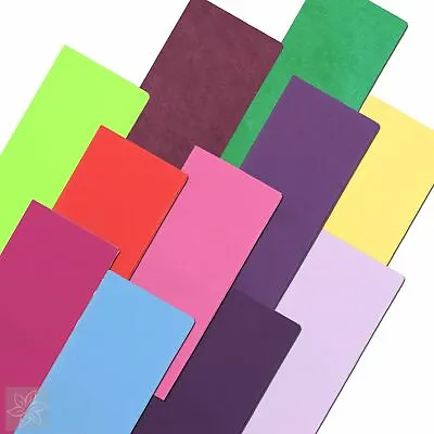 Tissue Paper 10 Sheets Acid Free 50x75cm Luxury Plain Coloured Gift Wrapping • £2.85