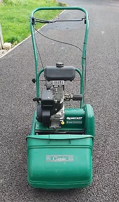 Serviced Qualcast Suffolk Punch 43s Self Propelled Petrol Cylinder Lawnmower  • £295