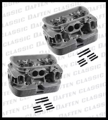 1971-77 VW Beetle Dual Port Cylinder Head PAIR Volkswagen Bug 043101355CHK • $979