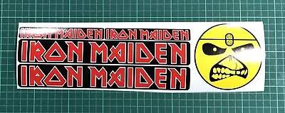 X5 Iron Maiden Sticker Decal Music Rock Metal Metallica Car Window Laptop Lid • £3.50