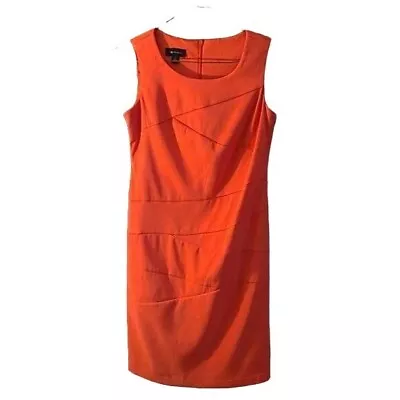 AB Studio Size 2 Business Casual Orange Pencil Dress • $30