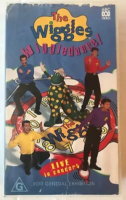 ABC Kids The Wiggles Wiggledance Live In Concert Vintage VHS Cassette RARE • $4.99