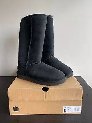 UGG Australia Classic Tall II Winter Boots For Women Size 10 - Black • $108.99