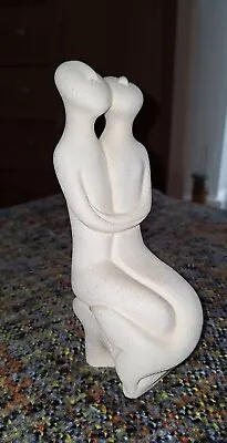 Mermaid Moongazer Figurine Carved Stone Made In Greece • £5.99