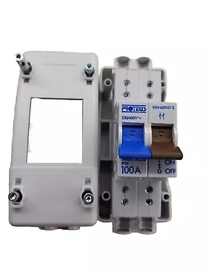 100a Double Pole Mains Isolator Switch • £1.99