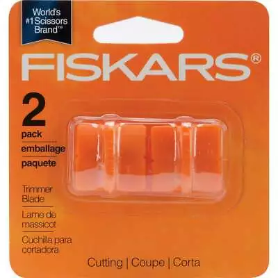 $10.33 • Buy Fiskars Paper Trimmer Replacement Blades 2/Pkg Straight, Style G 078484095966